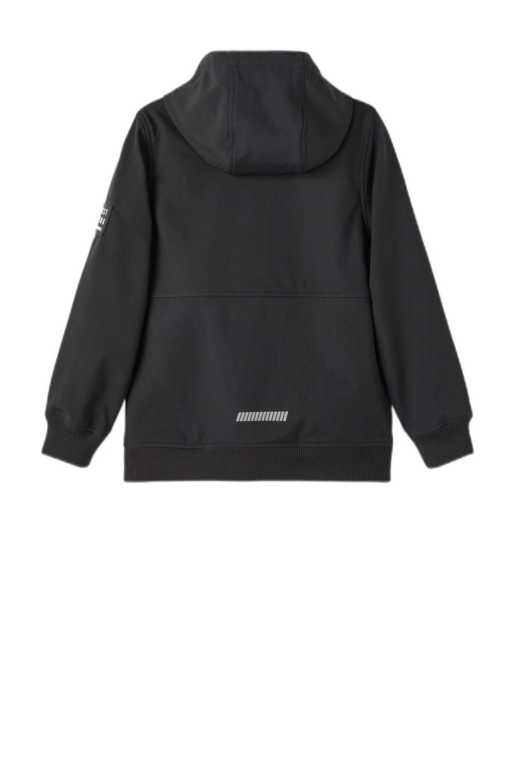 NAME IT softshell jas zomer NKMALFA zwart