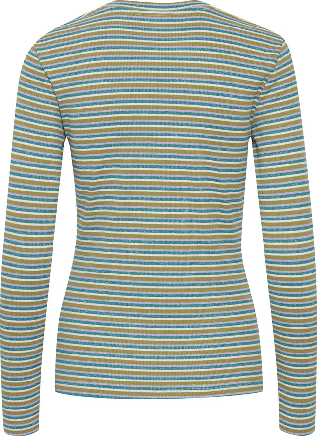 ICHI IHLUIVA LS2 Quetzal green multi stripe