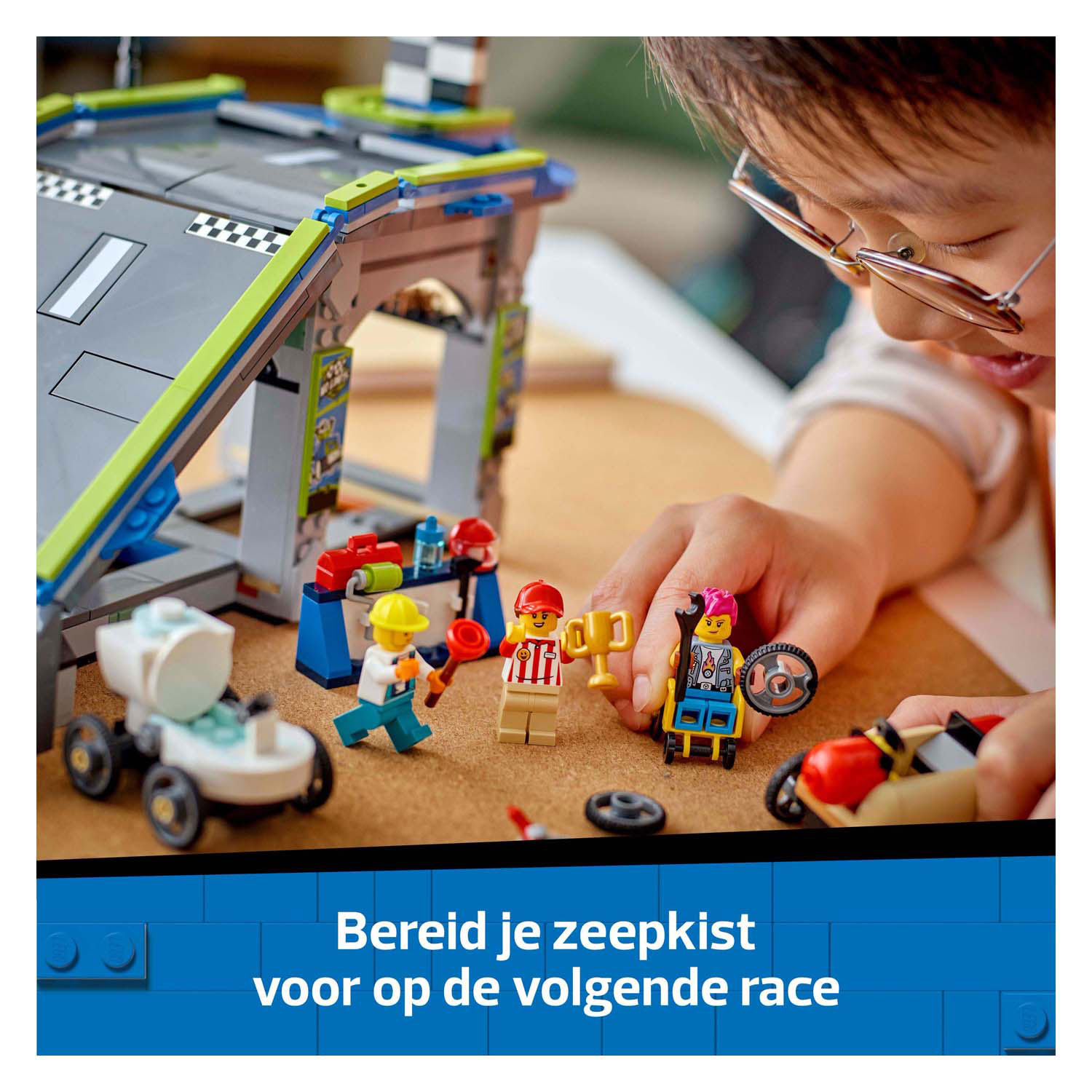 LEGO City 60460 Snelle Schans Voor Raceauto's