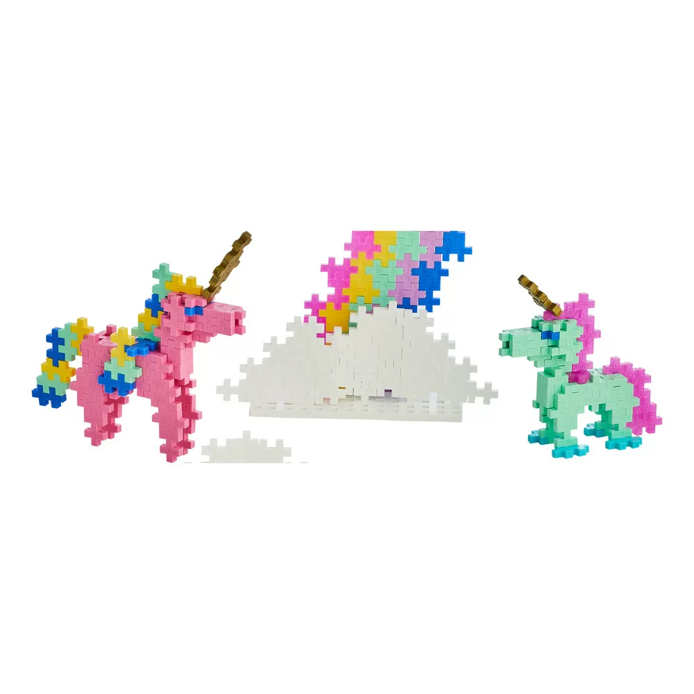 Plus-Plus Learn to Build Unicorns - 275 stk.