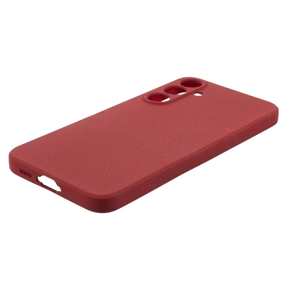 Samsung Galaxy S23 FE Gummi Case Hülle mit Kameraschutz - Rot (Matt)