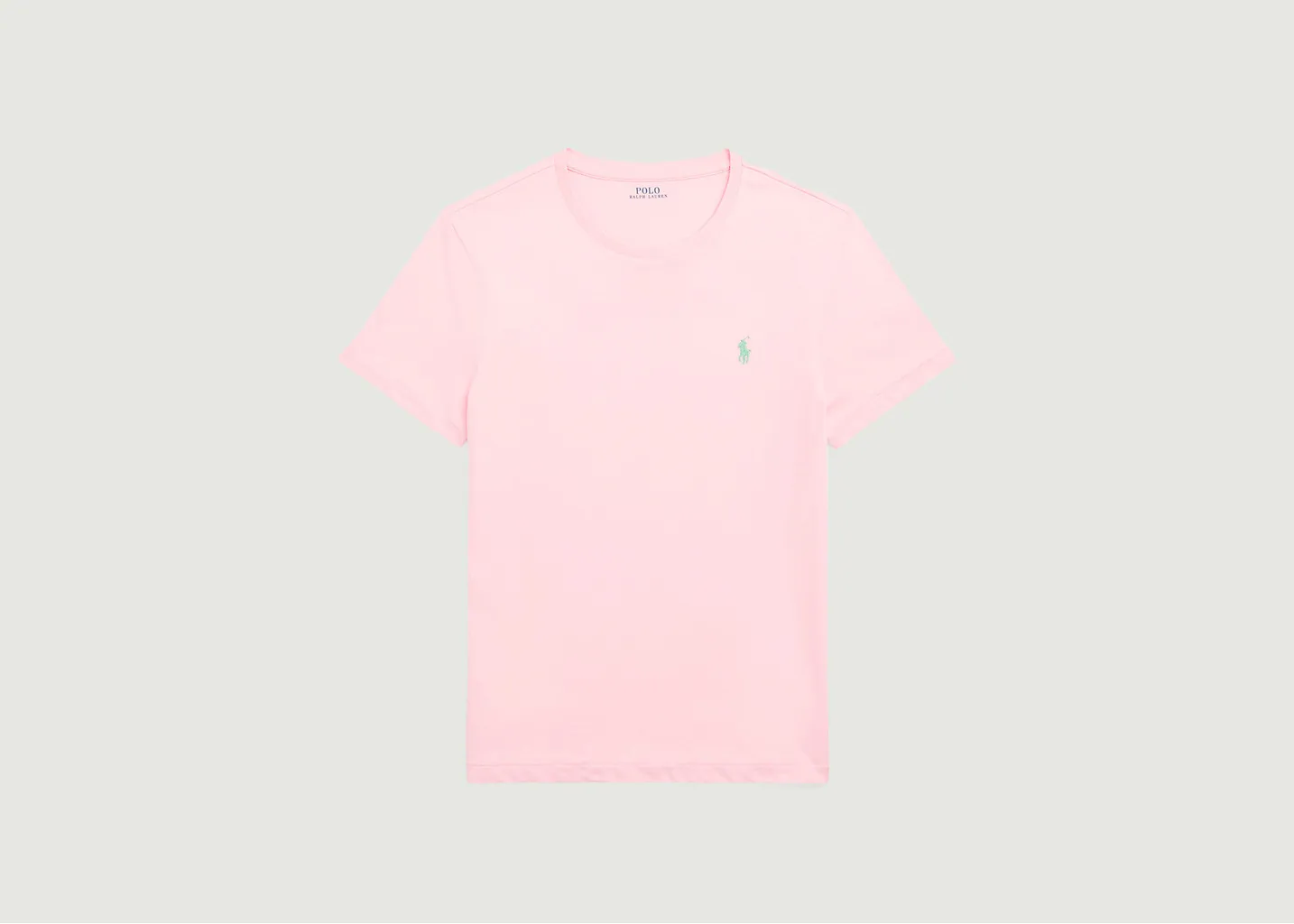 T-shirt ajusté à col rond en jersey Polo Ralph Lauren