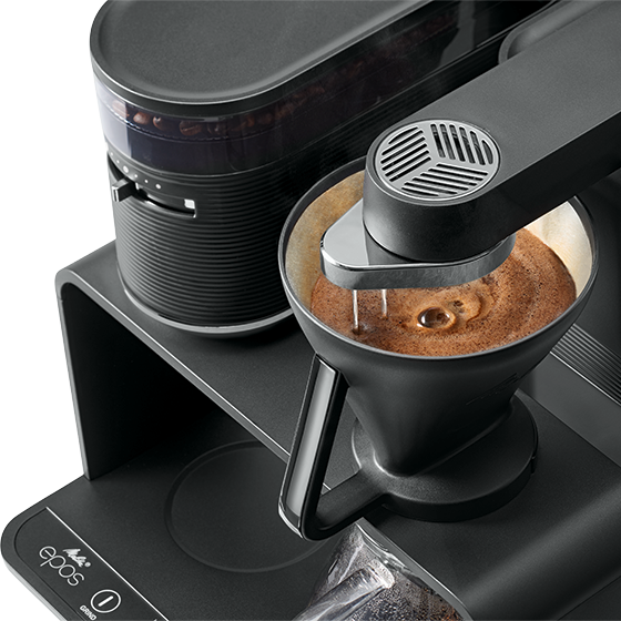 EPOS®|Filterkaffeemaschine Schwarz-Chrom