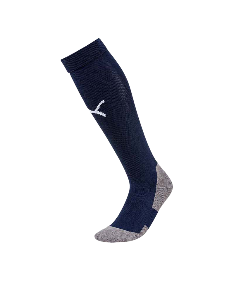 PUMA LIGA Socks Core Stutzenstrumpf Blau Weiss F06