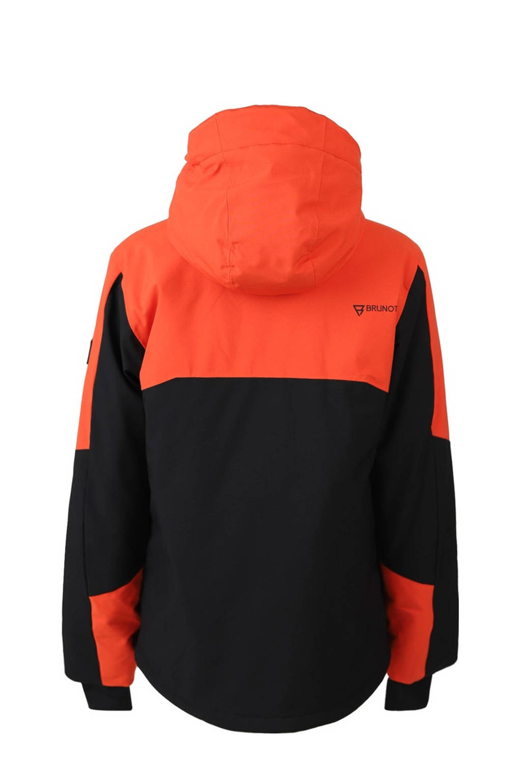 Brunotti ski-jack Sheldony zwart/oranje