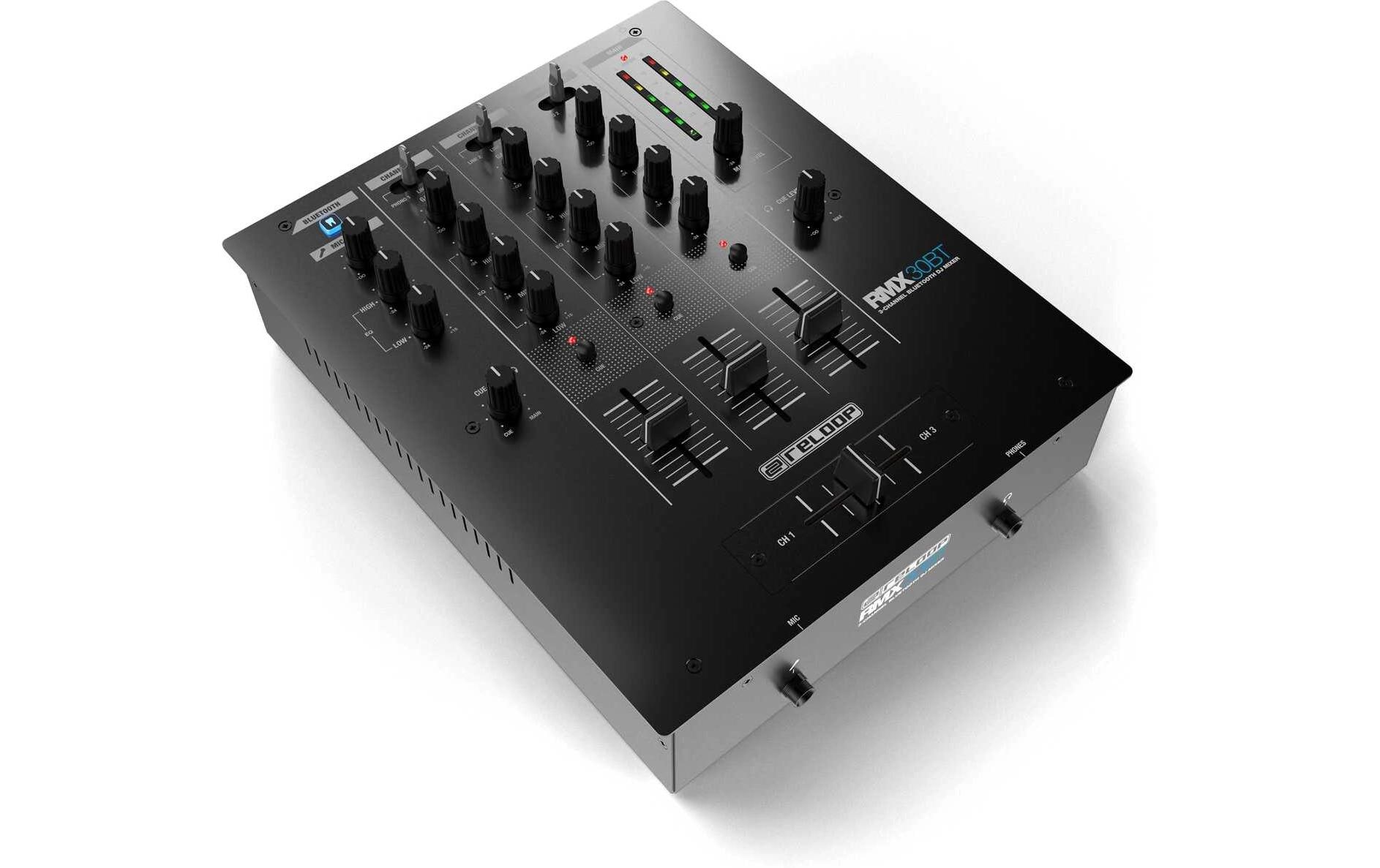 DJ-Mixer RMX-30 BT<br>3-Kanal Bluetooth DJ-Mixer