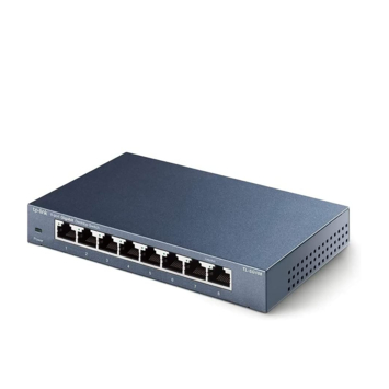 TP-Link 10/100/1000 Mbps Desktop switch met 8 aansluitingen TL-SG108