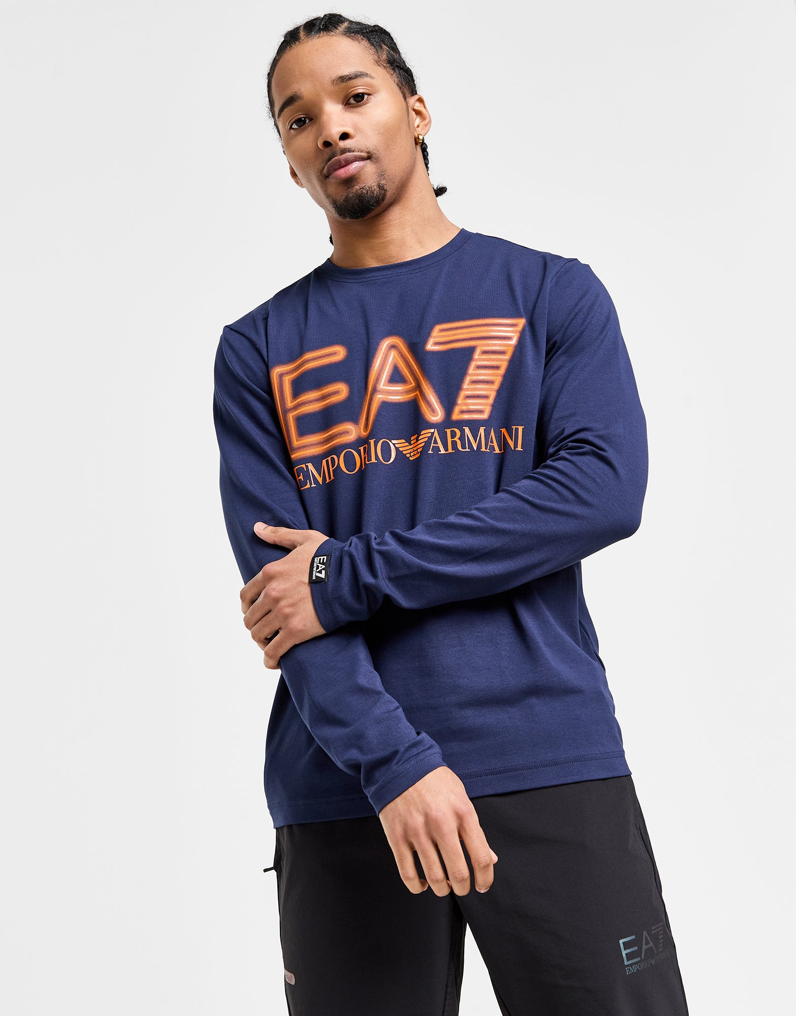 Emporio Armani EA7 T-shirt Manches Longues Homme