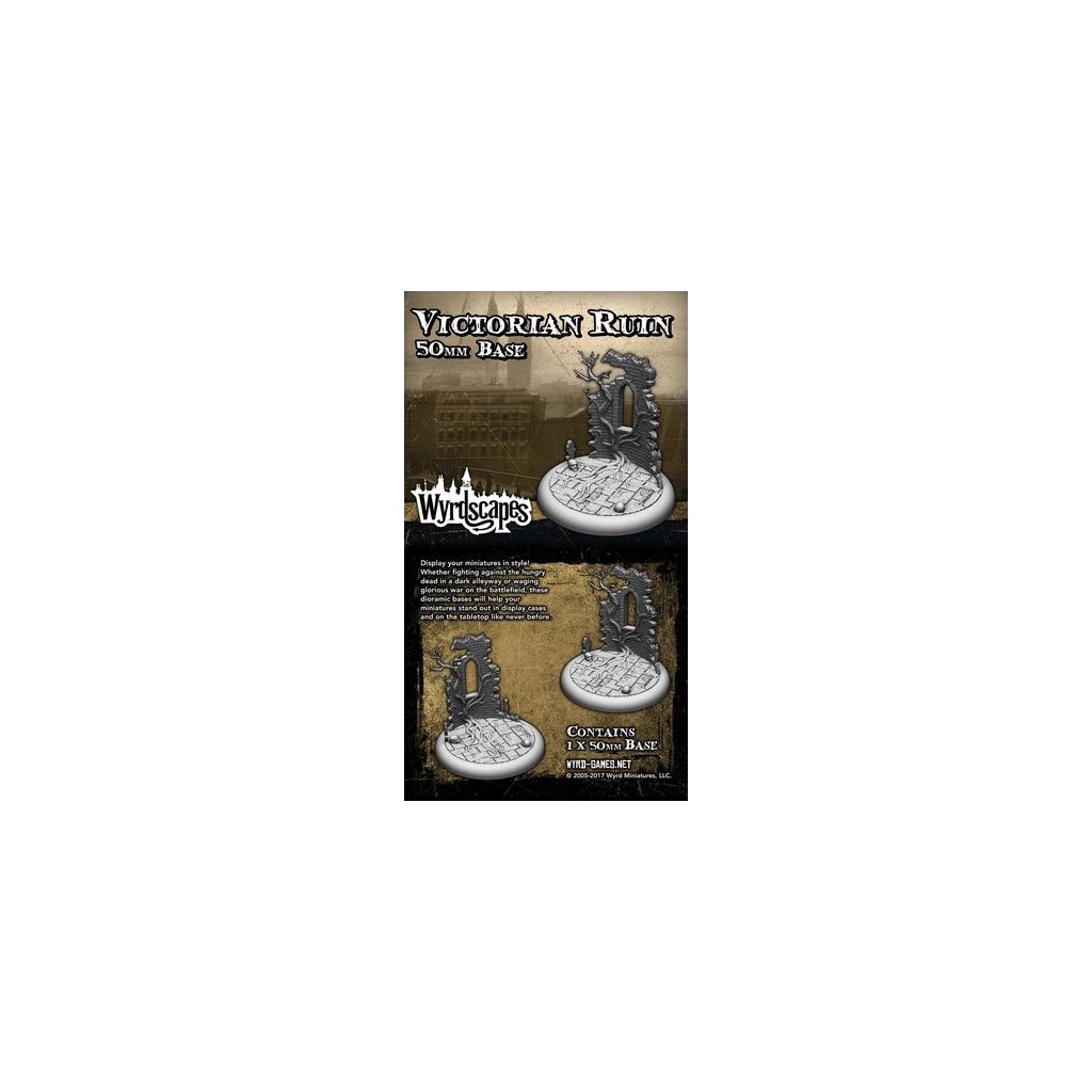 Wyrdscape Bases - Victorian Ruin 50mm