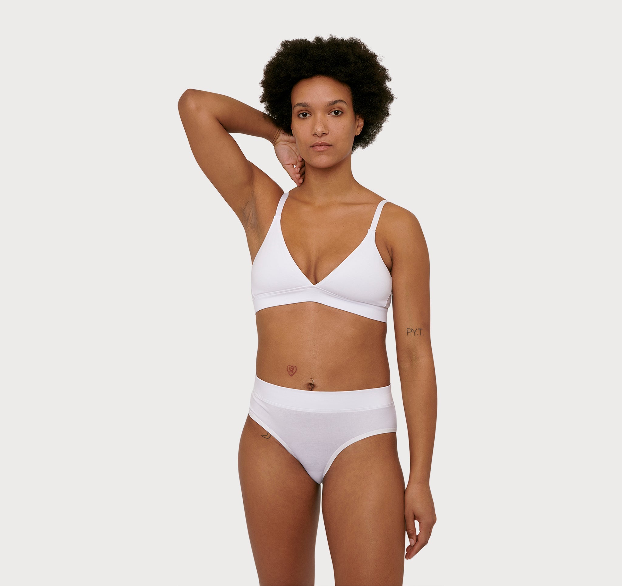 ORGANIC COTTON<br>Core Triangle Bra