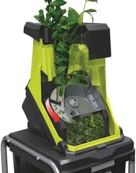 Ryobi - RSH2545B - Hakselaar - 2500W - 40 Liter Opvangcontainer