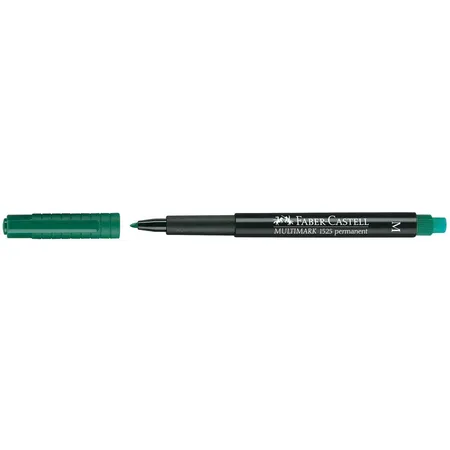Faber-Castell Marker Multimark permanent, M, grün
