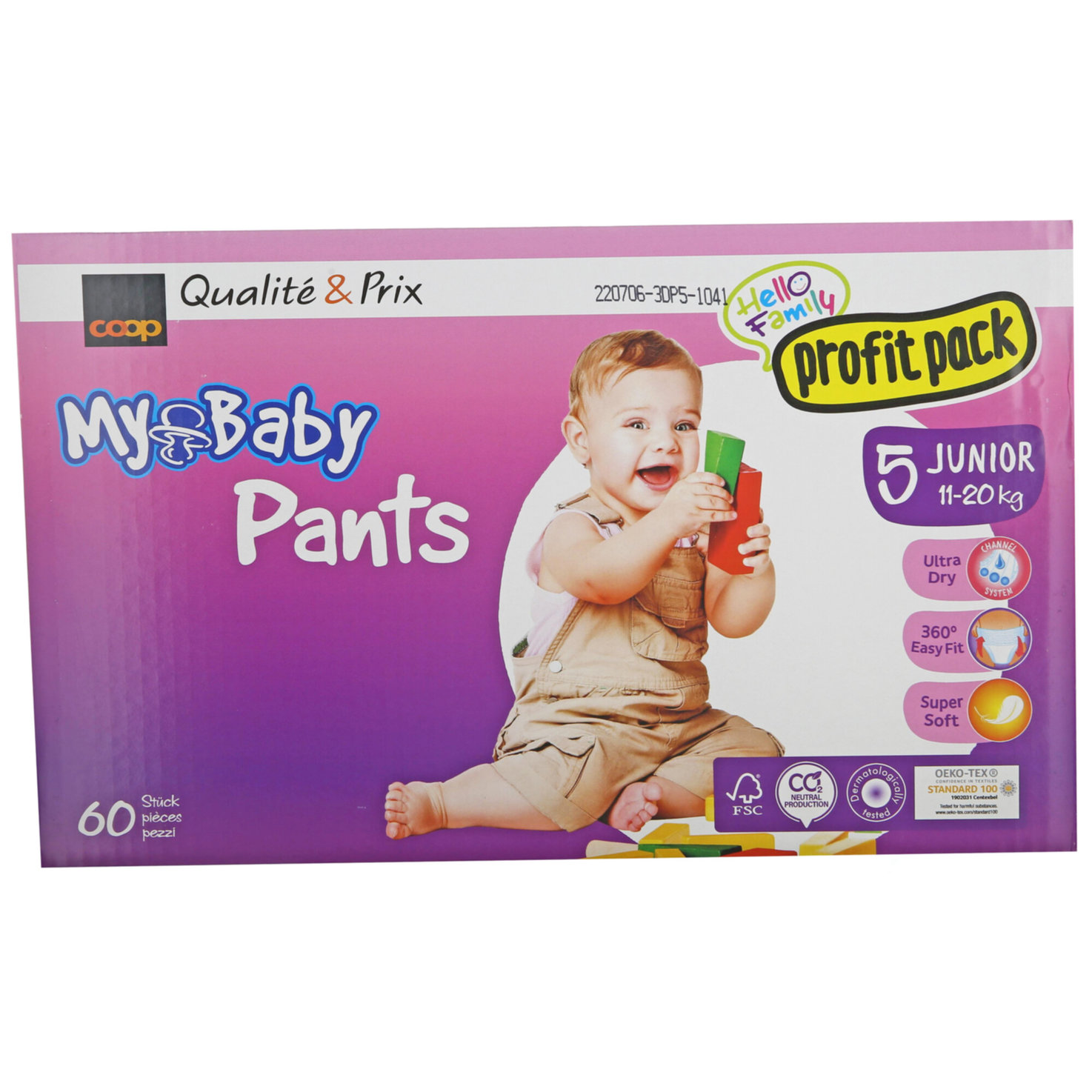 My Baby Pants Grösse 5 Junior Profit Pack, 11-20kg, 60 Stück