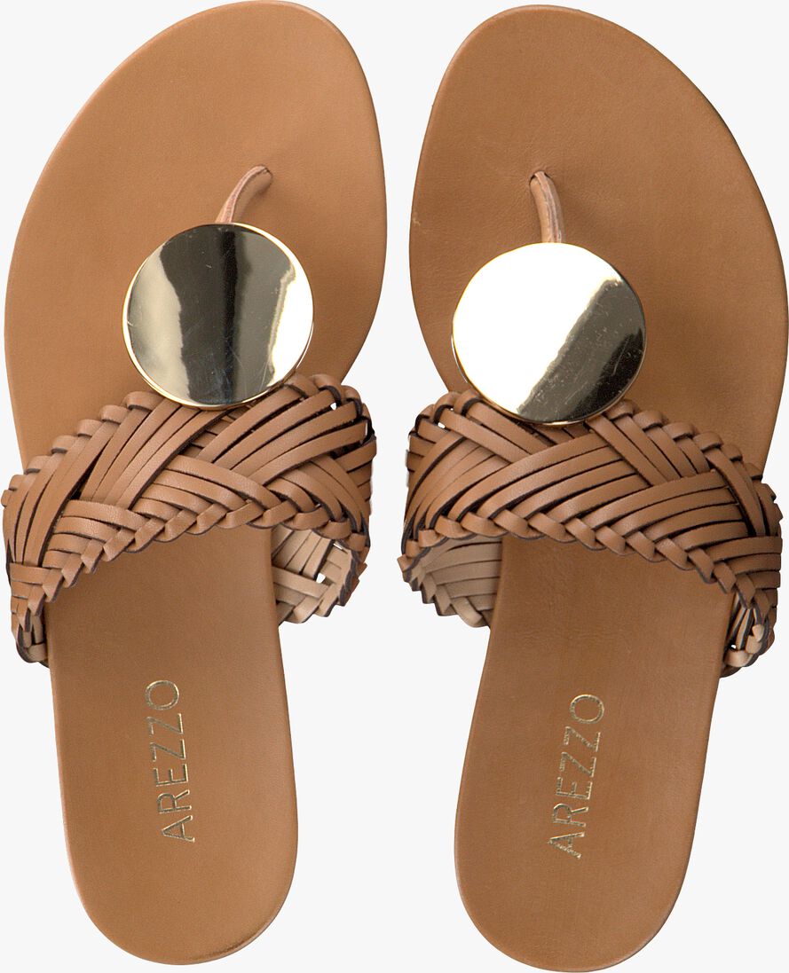 AREZZO cognac arezzo slippers a0327401070001u