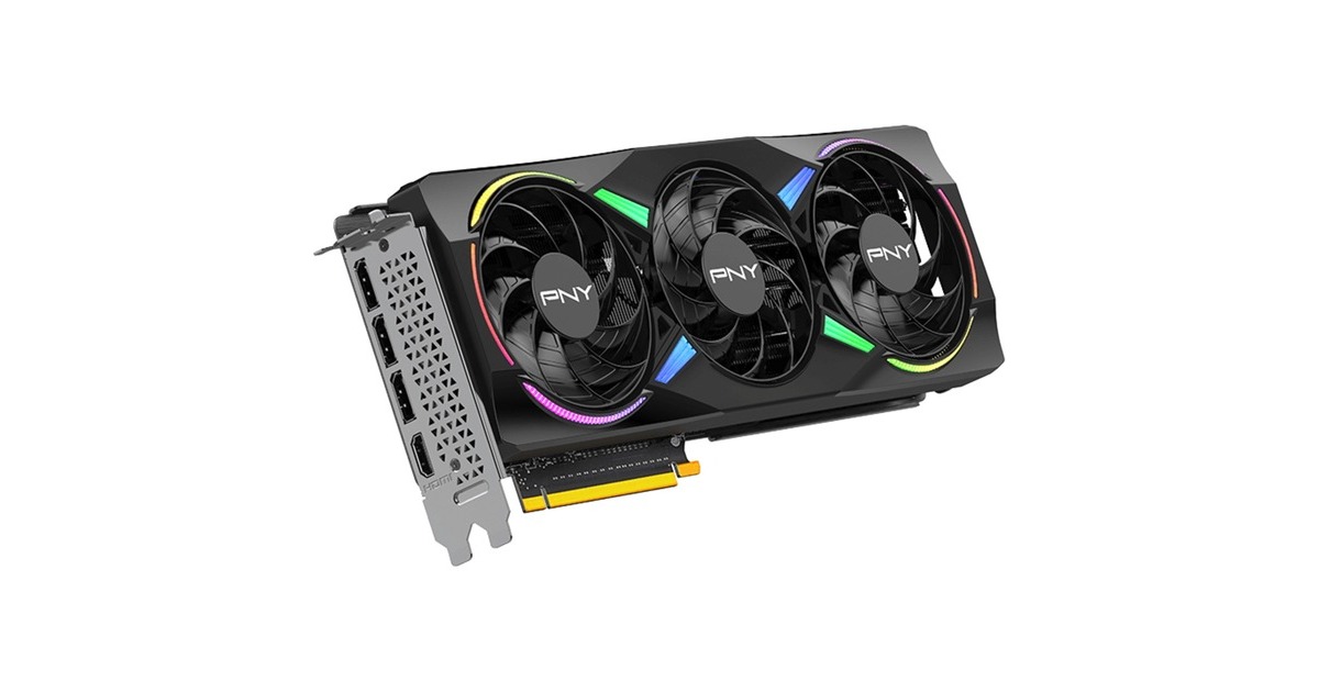 PNYGeForce RTX 5070 ARGB OC grafische kaart  (DLSS 4, 3x DisplayPort, 1x HDMI 2.1)