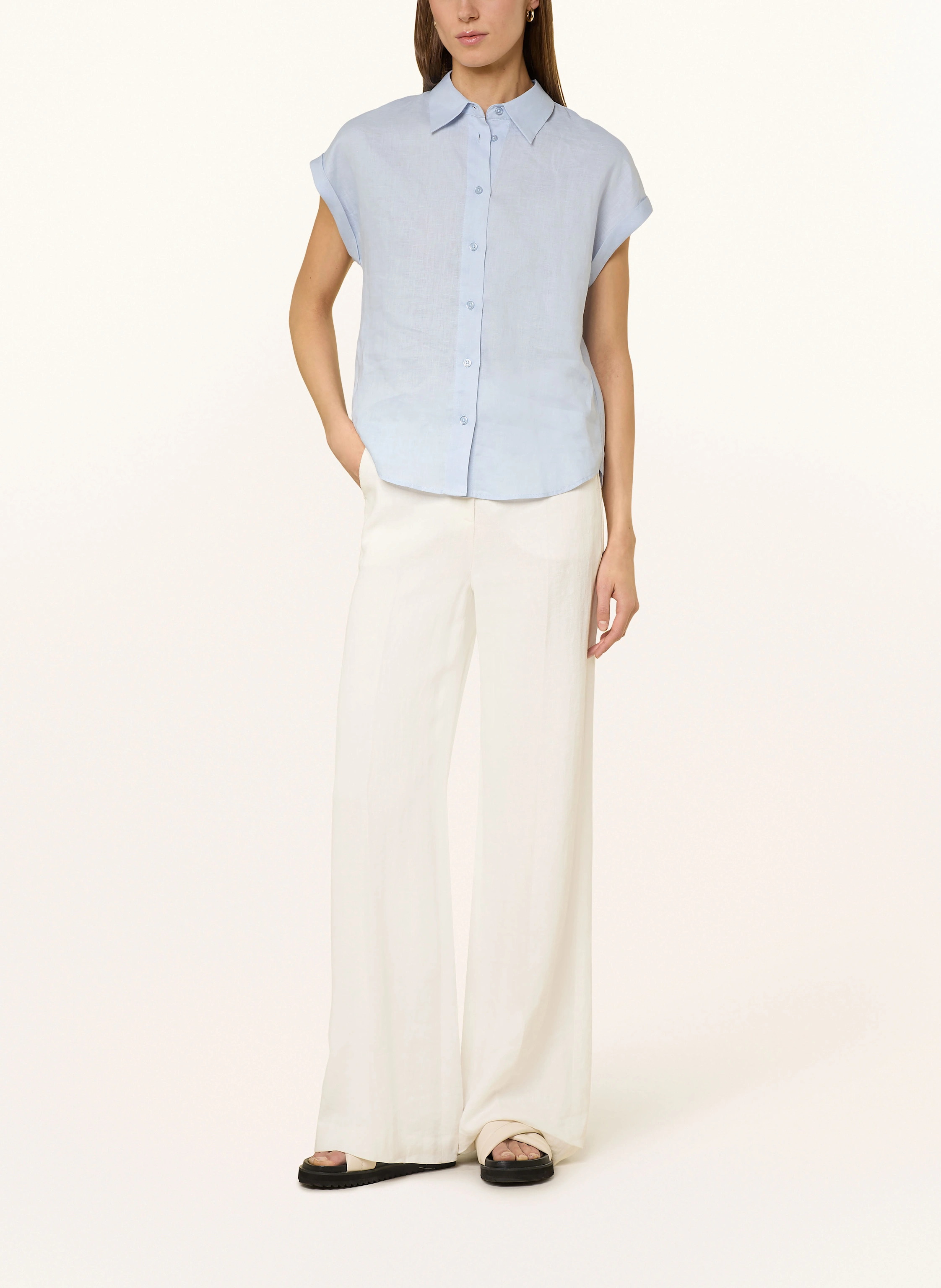 (THE MERCER) N.Y. Hemdbluse aus Leinen