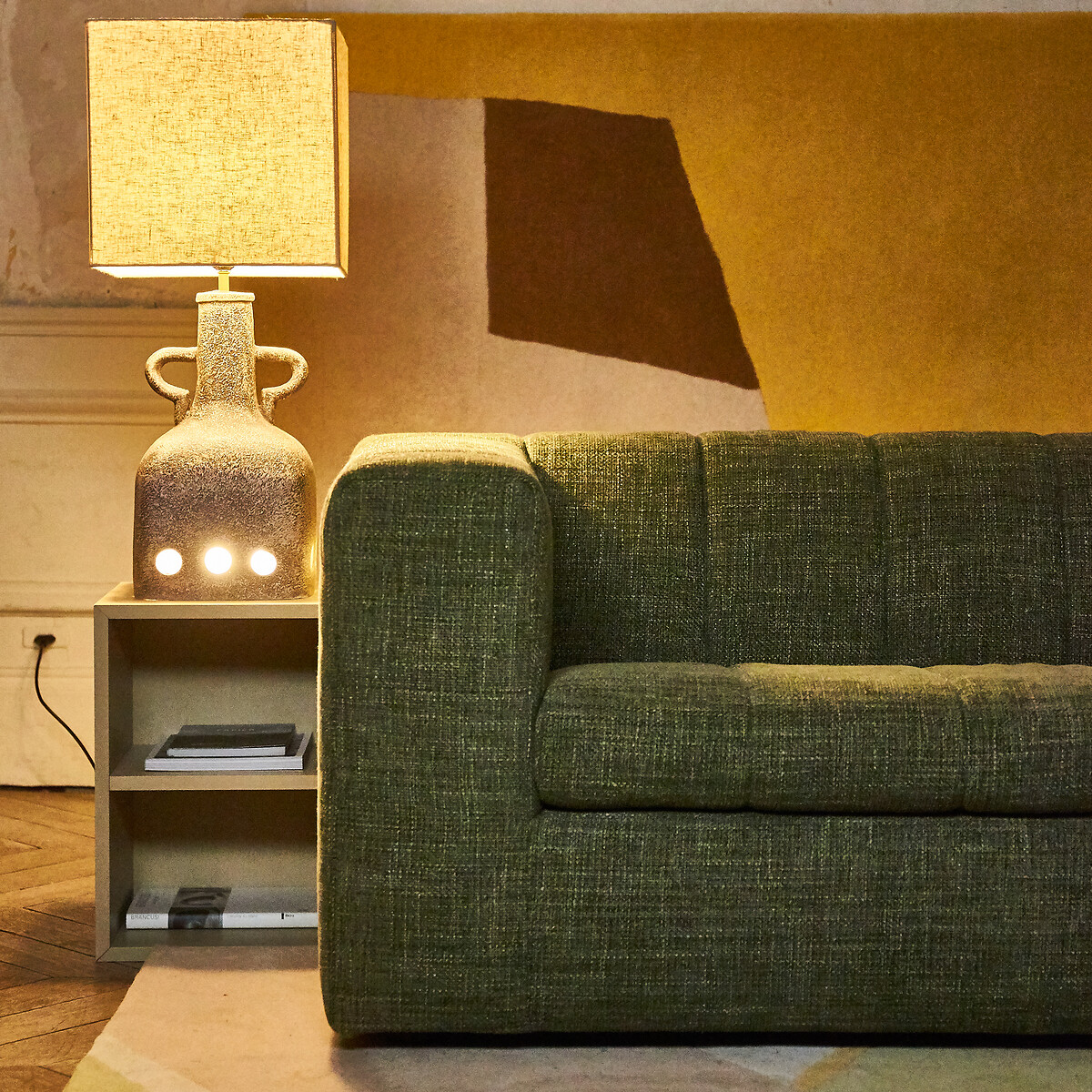 ALEXANDRA GOLOVANOFF X LA REDOUTE INTERIEURS<br>Mesa lateral, pinho maciço, Ferou