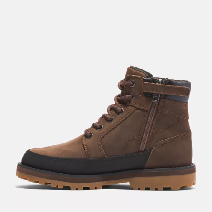6-inch Boot Courma Kid pour junior en marron foncé
