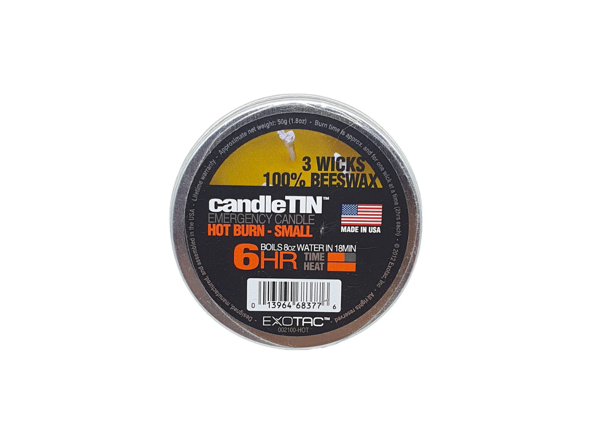 Exotac CandleTIN Small Slow Burn kaars