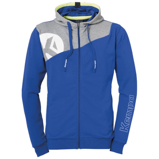Jaqueta com Capuz Core 2.0 Azul Royal/Cinza Escuro Me Kempa