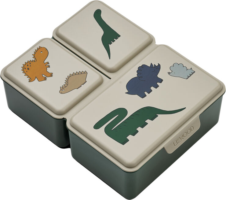 Liewood Driss Lunchbox Dinosaurs / mist