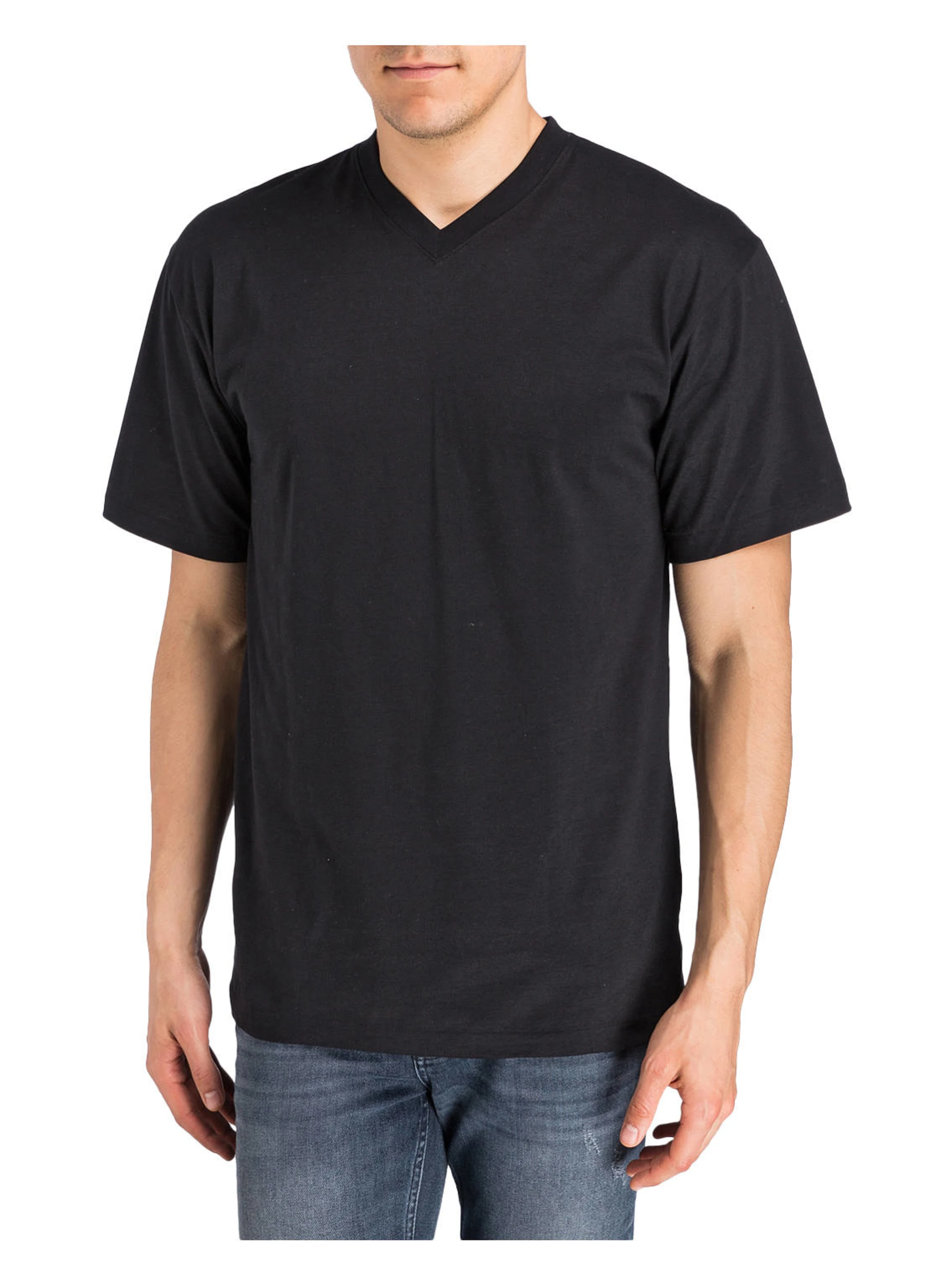 RAGMAN 2er-Pack V-Shirts