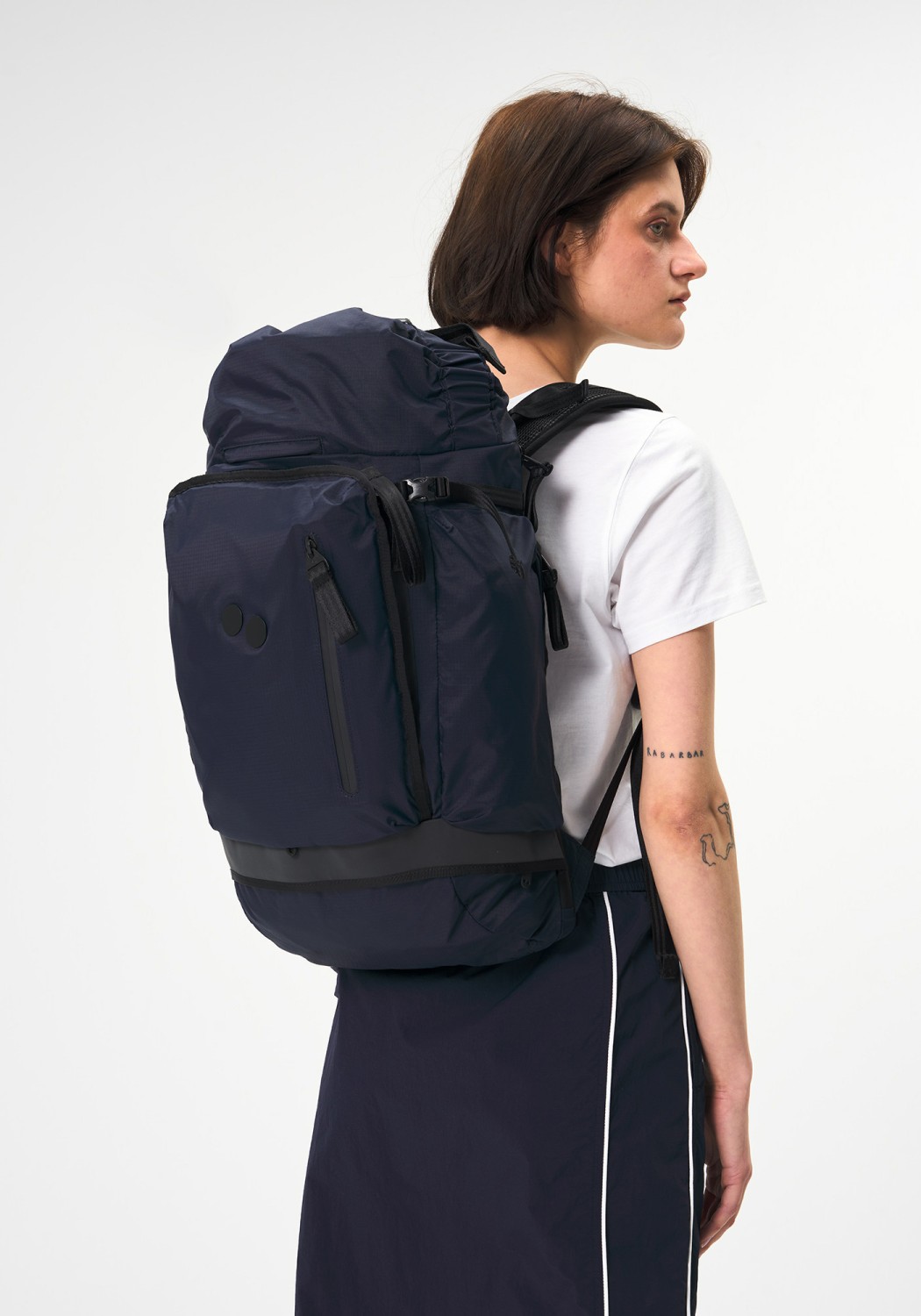Pinqponq Fahrrad-Rucksack Komut Medium Backpack Pure Navy