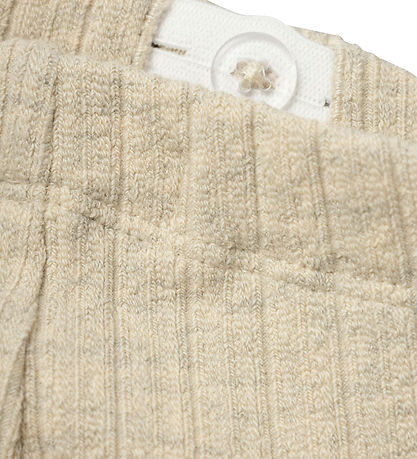 Lil' Atelier Leggings - NbfNiva - Blåached Sand/Melange