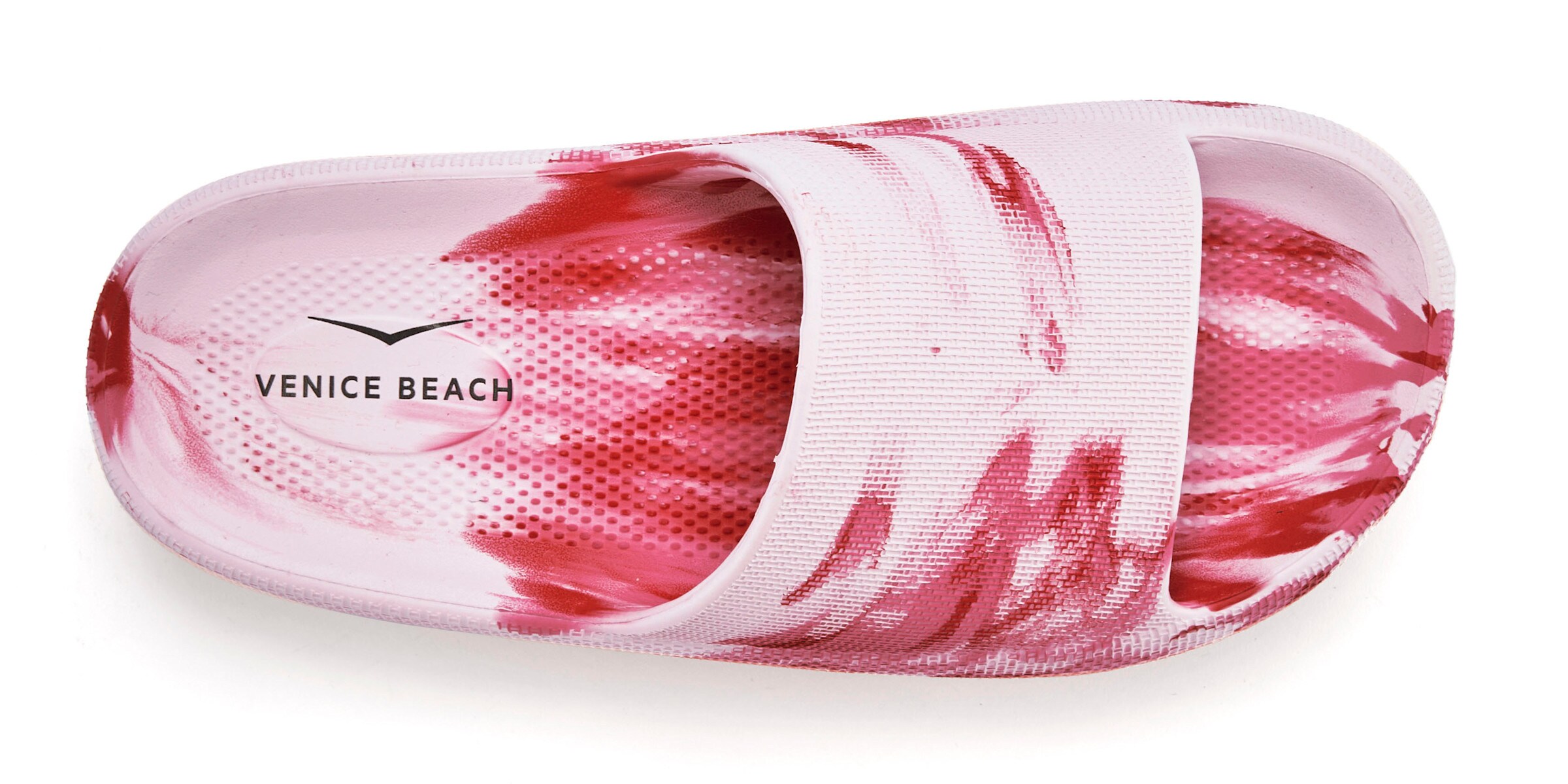 Venice Beach Badepantolette in pink batik