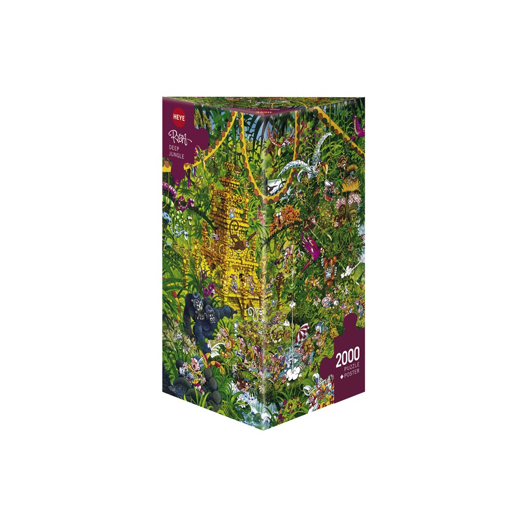 Puzzle - Deep Jungle de Michael Ryba - 2000 Pièces