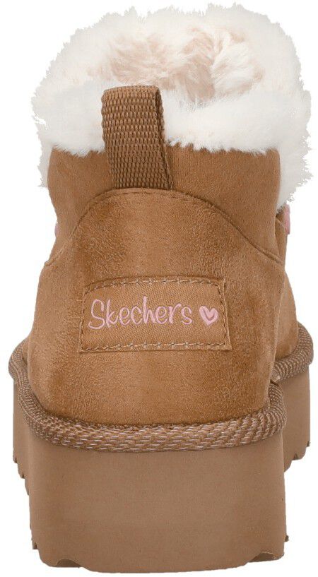 Skechers Enkellaarsjes cognac