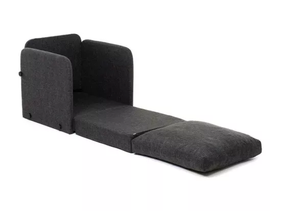 Fauteuil convertible en tissu Saga