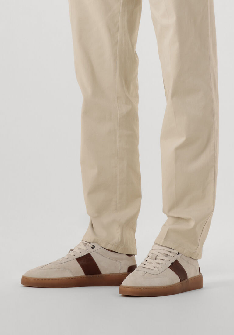 beige greve lage sneakers wave 2223