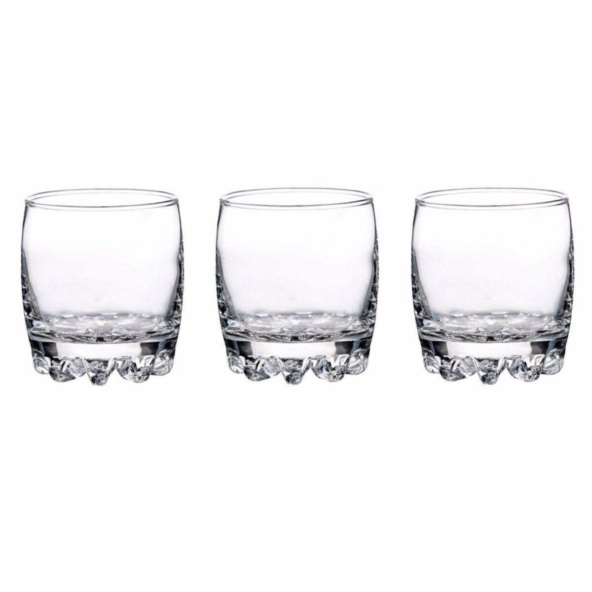 Pasabahce 42415 3 Stück s SYLVANA Whiskyglas Glasbecher Trinkgläser Sc