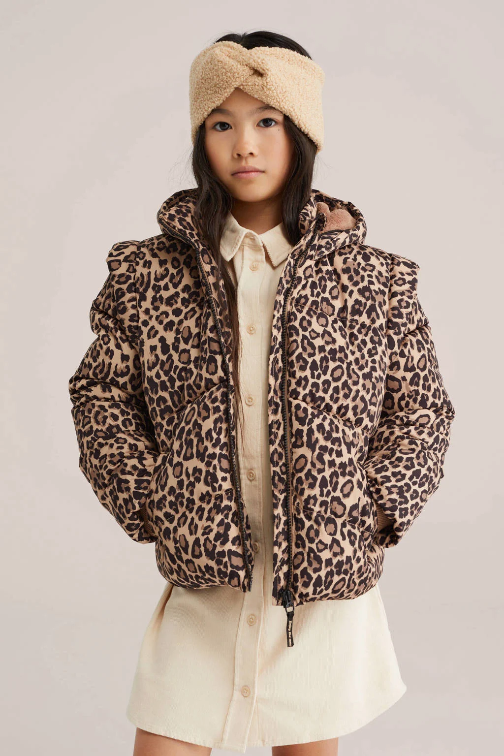 WE Fashion gewatteerde jas bruin