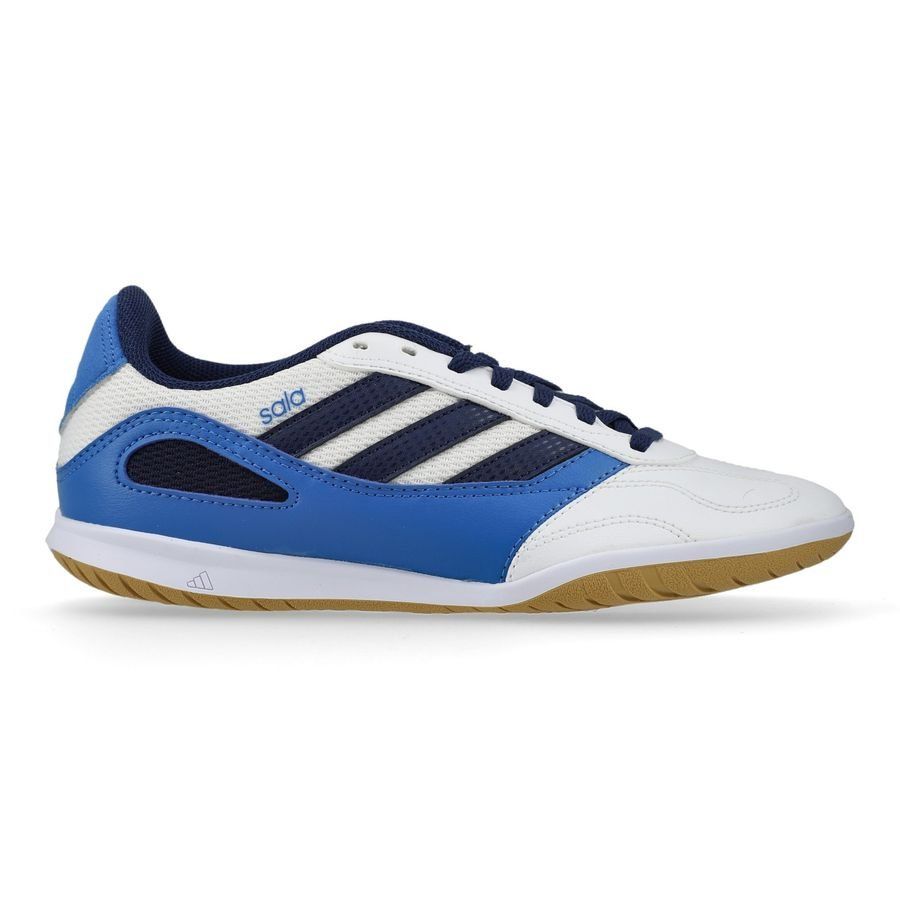 adidas Super Sala III IC - Blanc/Bleu Marine/Argenté Enfant