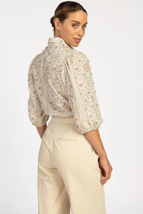 Aaiko beige dames broek