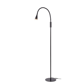 Lucide ZOZY leeslamp LED dimb. 3000K 3 StepDim Zwart