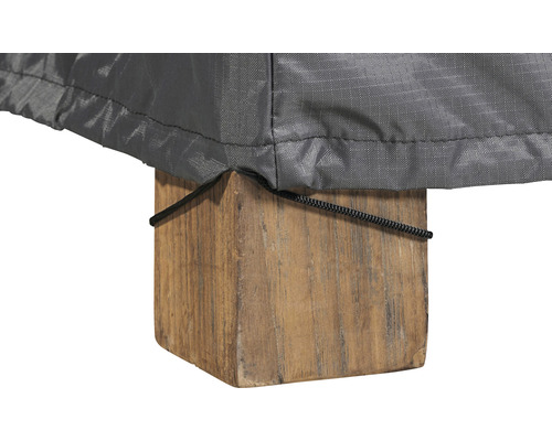 Ademende beschermhoes voor zitgroep AeroCover antraciet