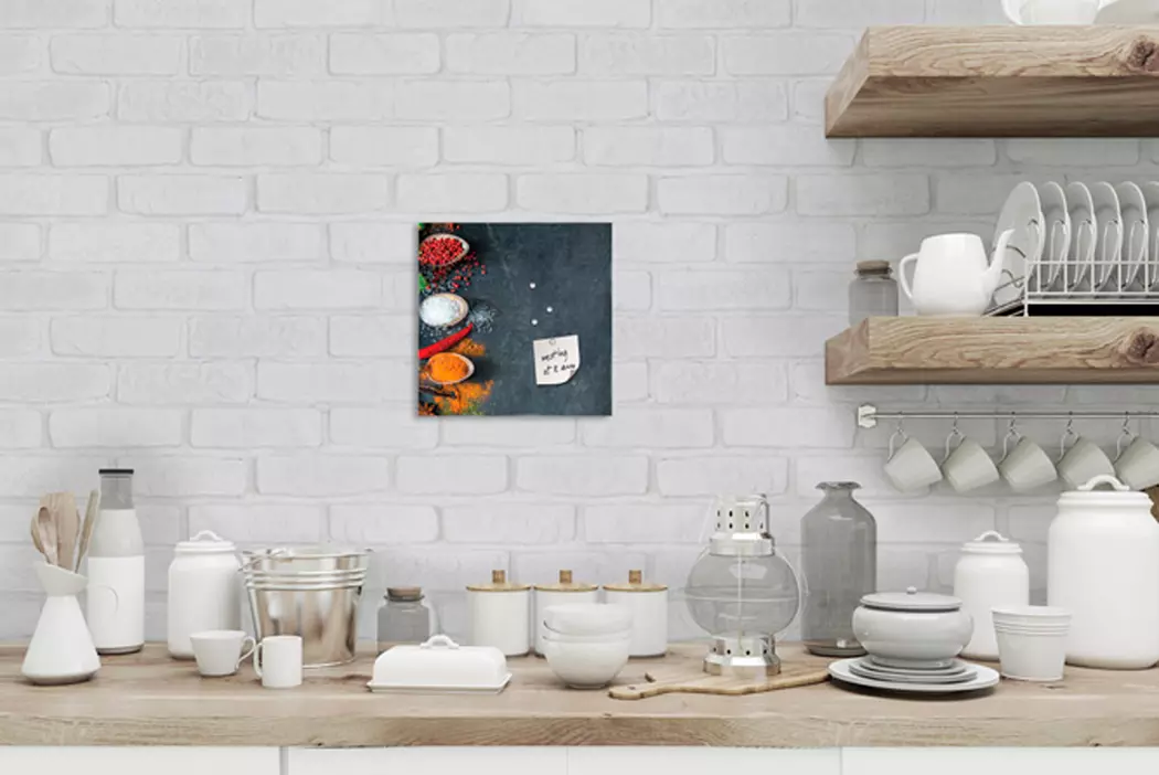 Memo Board 30 x 30 cm Spices I