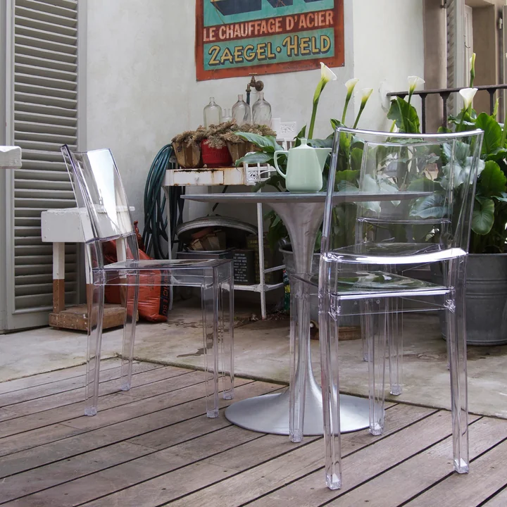 Kartell - La Marie Stuhl, glasklar