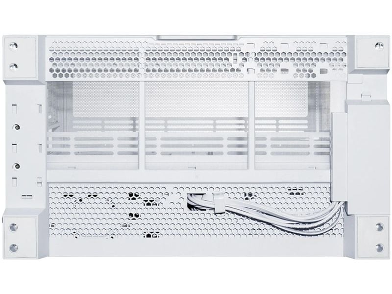 Lian Li PC-Gehäuse O11 Dynamic EVO XL Weiss Vielseitiges und geräumiges Big-Tower-Gehäuse mit Sichtfenster