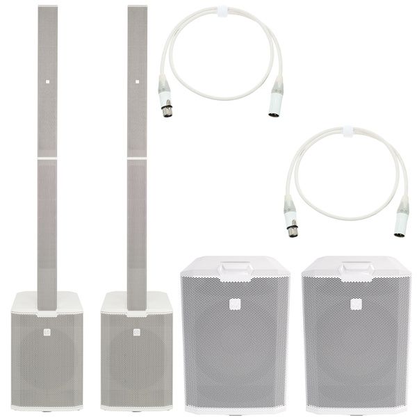 LD Systems Maui 28 G3 White Power Bundle