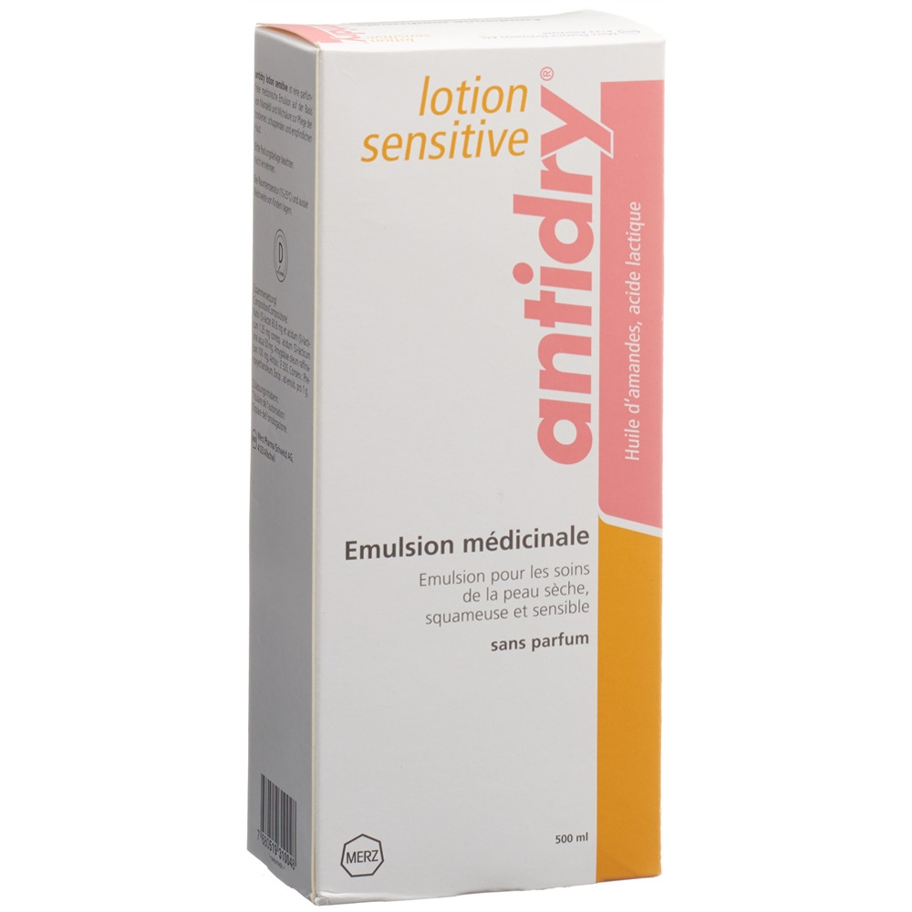 ANTIDRY Lotion sensitive Emuls parfumfrei Fl 500 ml