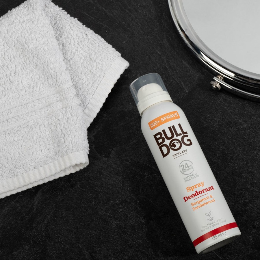 Bulldog Bergamot & Sandalwood Spray Deodorant 125ml