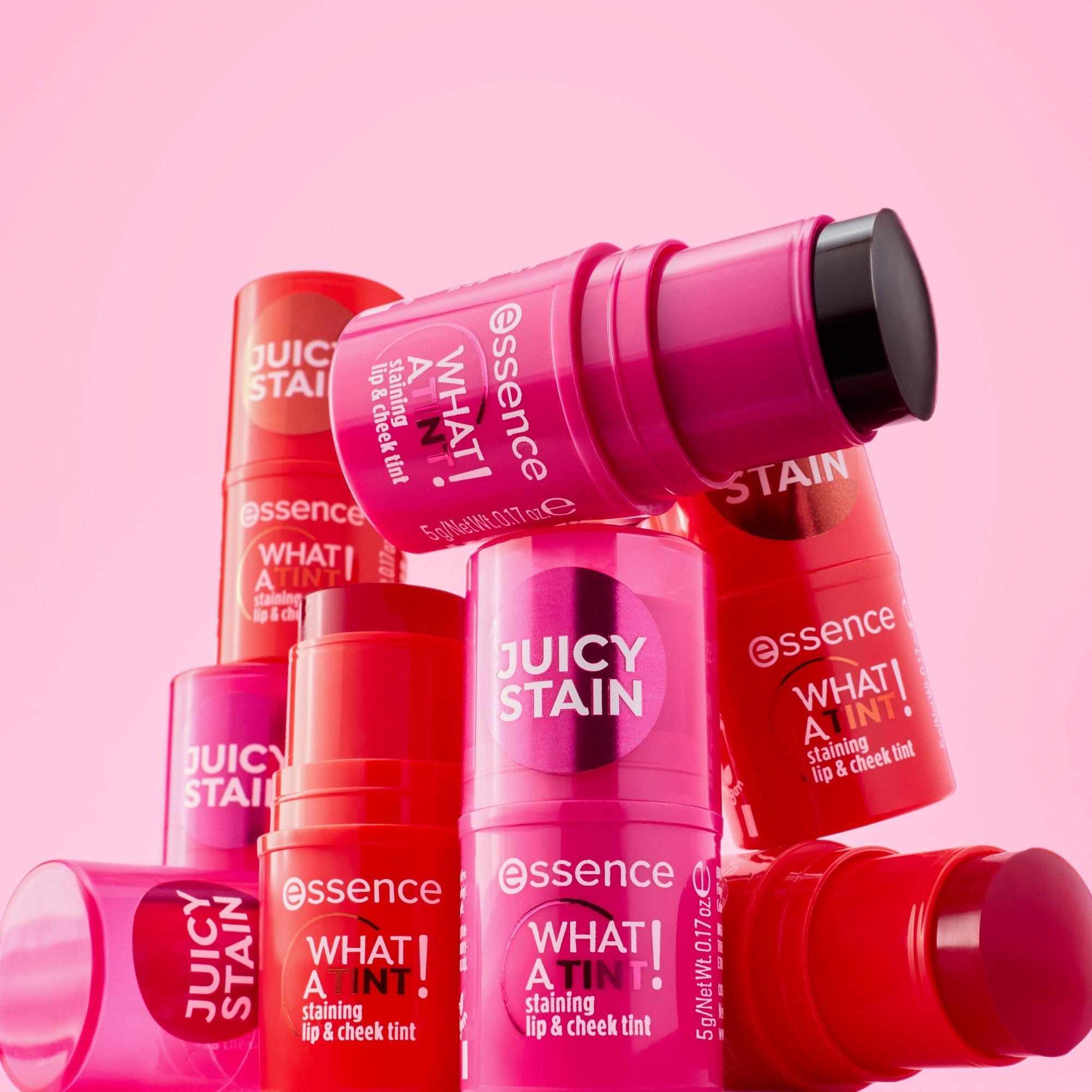 WHAT A TINT! staining lip & cheek tint