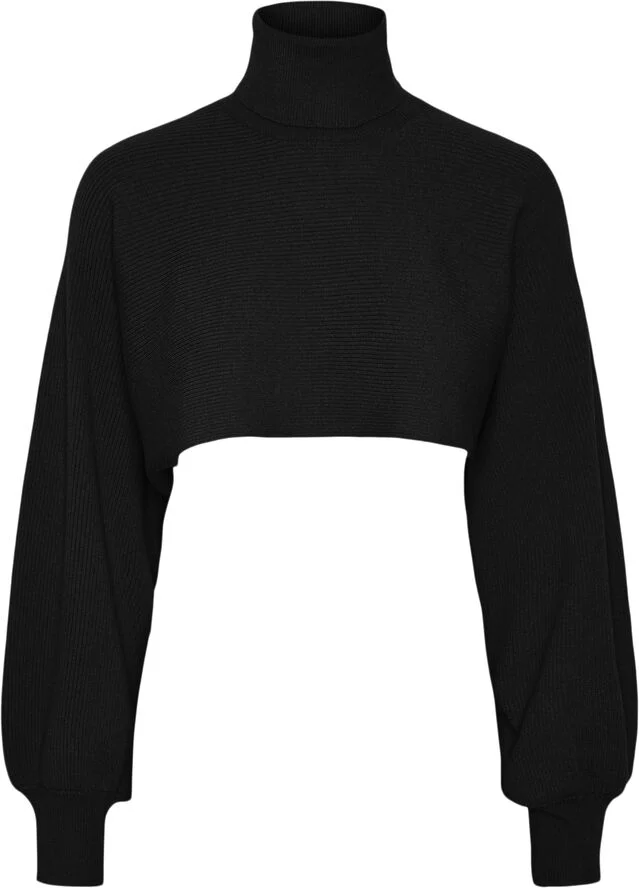 Pieces PCRUE LS ROLL NECK CROP ARM WARMER Sort