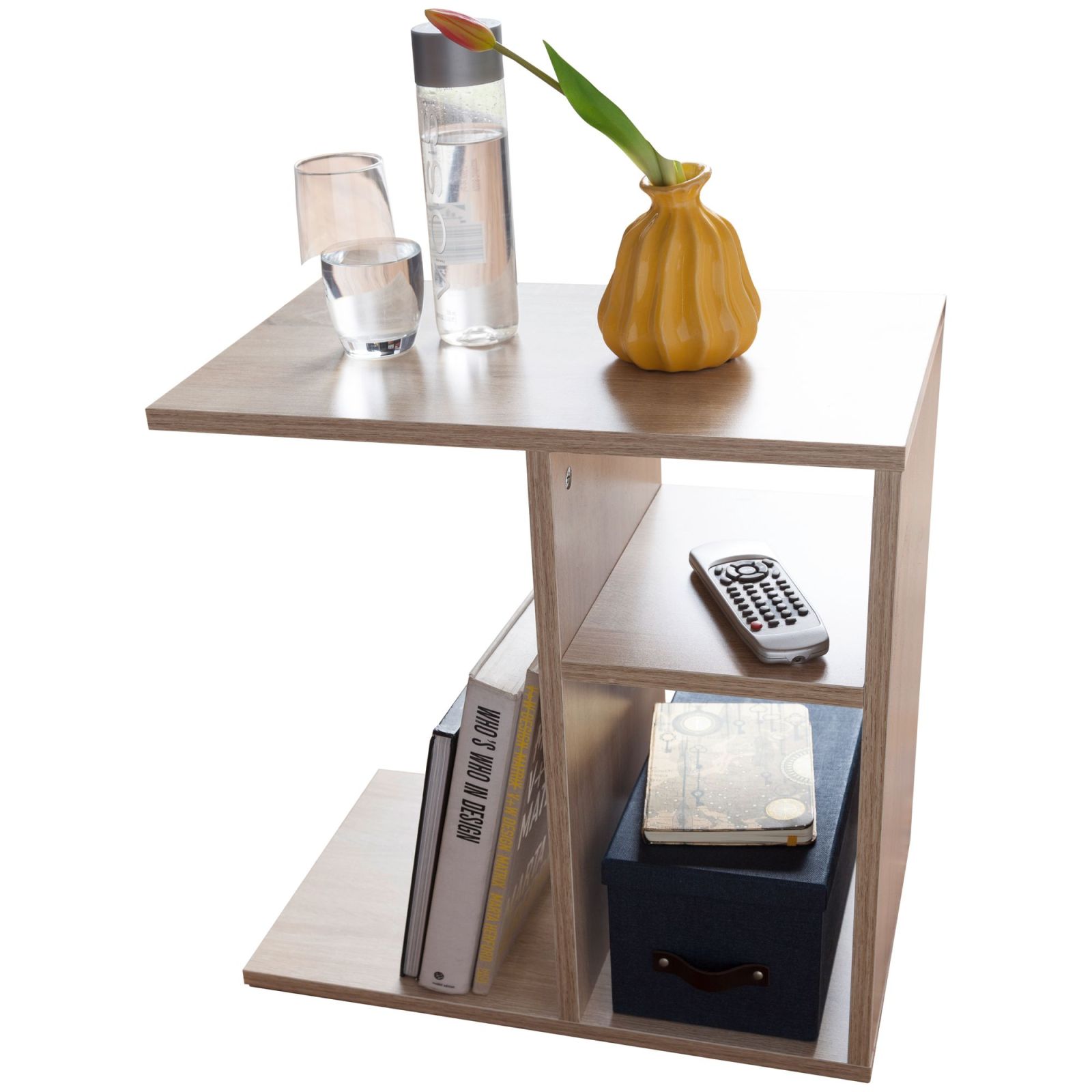 Beistelltisch - Sonoma Eiche - 50 cm breit - mit Ablage