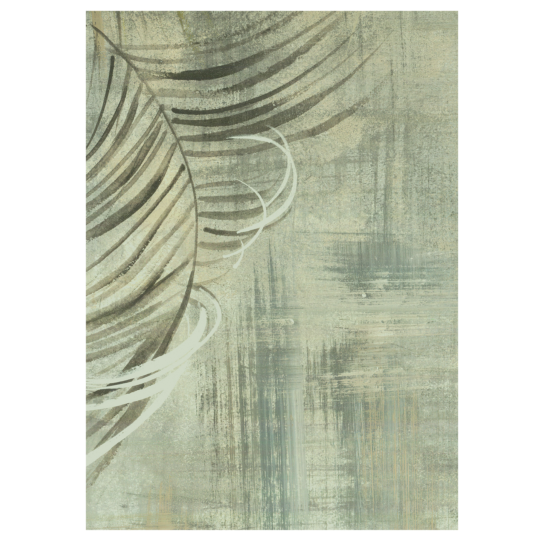 Wandbild PALMIER NIPA - grün - 50x70 cm