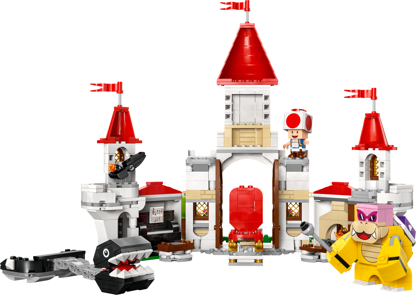LEGO - Super Mario - Kamp mod Roy ved Peach's Castle (71435)